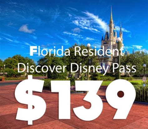 2015 Florida Resident Discover Disney Ticket MouseMisers