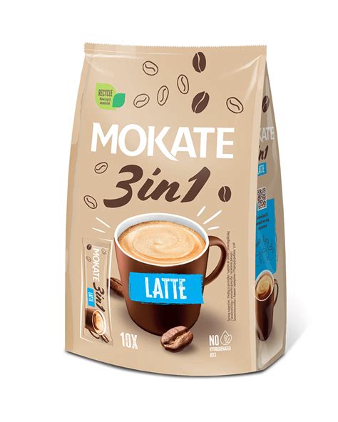 Mokate In Latte Roasted Coffee X Sachets Mokate