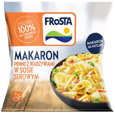 Makaron Penne Z Warzywami W Sosie Serowym FRoSTA Pl