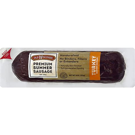 Old Wisconsin Summer Sausage 8 oz | Summer Sausage & Snacks | Chief Markets