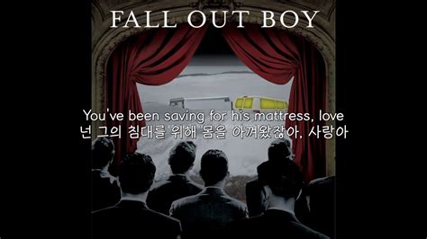 가사해석 Fall Out Boy Dance Dance Original Ver Youtube Music