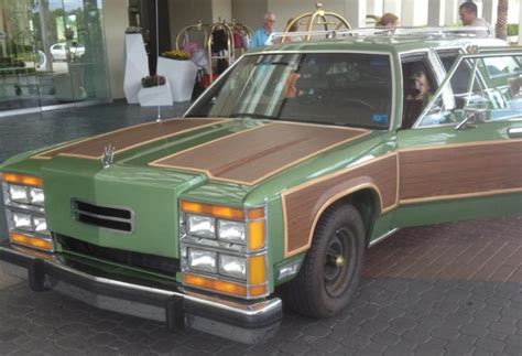 An Actual Griswold Family Drove Its Own Pea Green Truckster To Walt ...