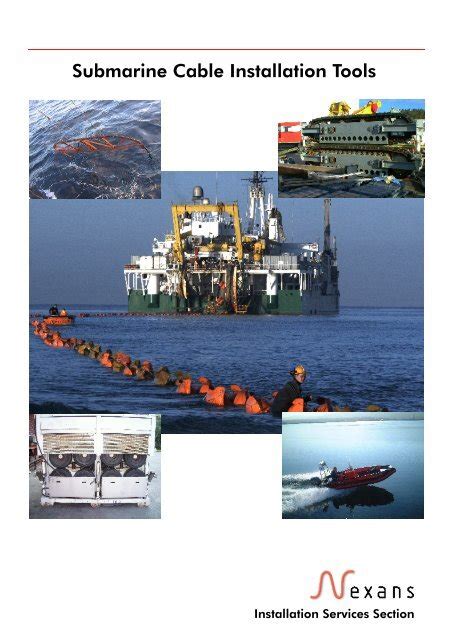 Submarine Cable Installation Tools Nexans