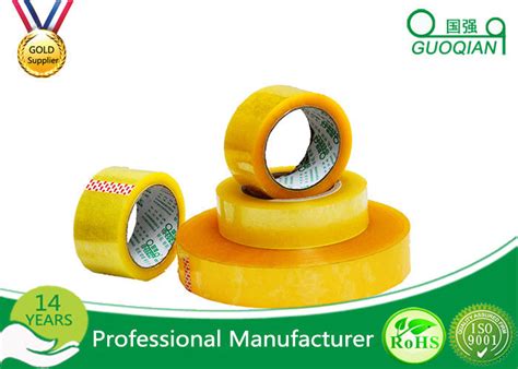 Hot Melt Transparent BOPP Packing Tape For Carton Sealing Environmental Protection