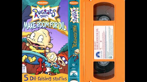 Opening To Rugrats Make Room For Dil Us Vhs Youtube