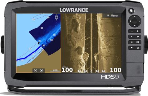 Hds Gen With Totalscan Transducer Fishfinder Chartplotter