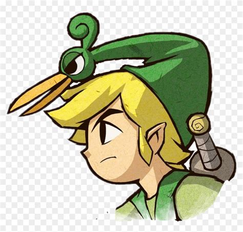 Toonlink Sticker Link In Minish Cap Clipart 205316 Pikpng