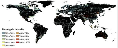 Figure 4 From Mapping Annual Global Forest Gain From 1983 To 2021 With