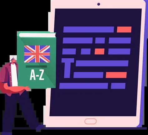 man showing grammar correction illustration   png