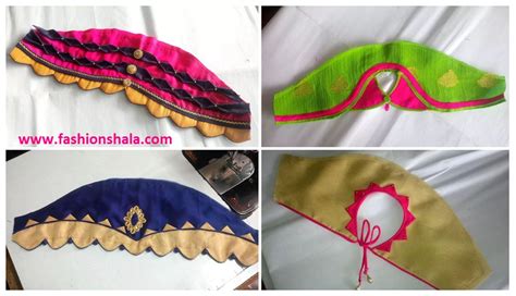 Blouse Sleeves Design Cutting And Stitching Tutorial Fashionshala