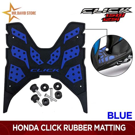 Honda Click I I Rubber Footboard Matting With Bolts For Honda