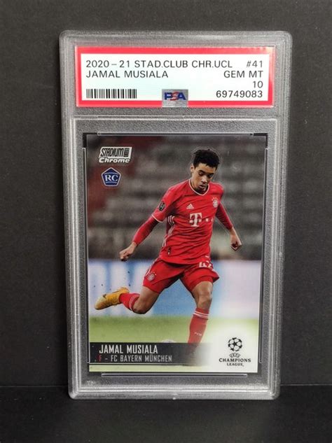 2020 21 Topps Stadium Club Chrome UCL Jamal Musiala Rookie