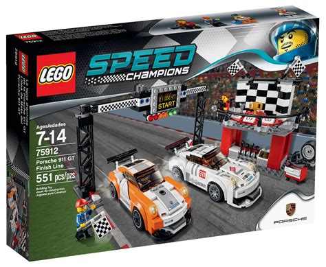 LEGO Speed Champions 75912 pas cher - Porsche 911 GT Finish Line