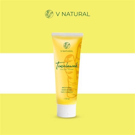 Facial Foam Temulawak V Natural