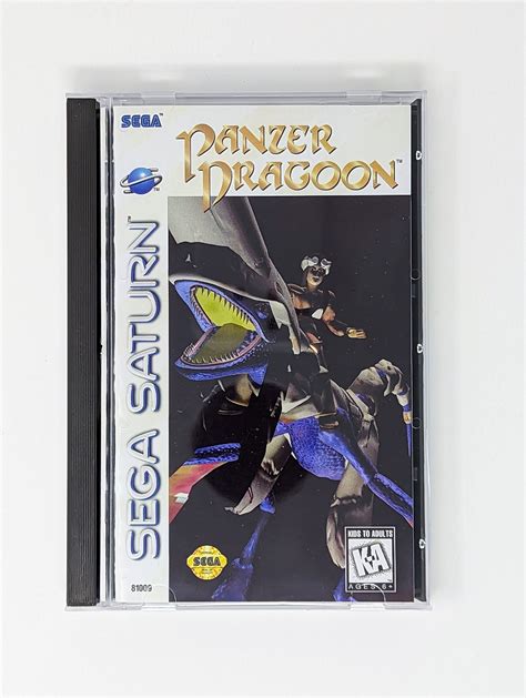 Panzer Dragoon Sega Saturn Game Longbox Sponge Etsy