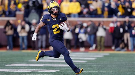 Michigan Rb Blake Corum Declares For 2024 Nfl Draft