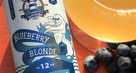 Galveston Bay Blue Berry Blonde Beer Chronicle We Love Houston Beer