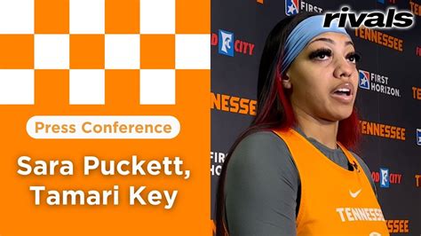 Sara Puckett Tamari Key Give Thoughts Ahead Of Lady Vols Basketballs