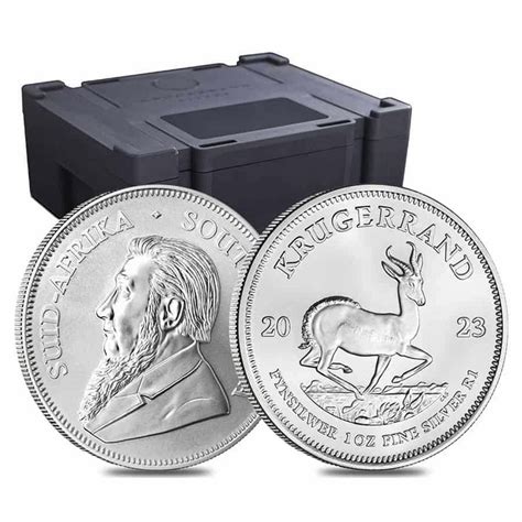 500 x 1oz South African Silver Krugerrand Coin 'Monster Box' (2023 ...