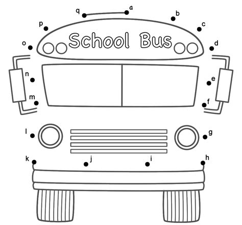 Kindergarten Bus Safety Worksheet