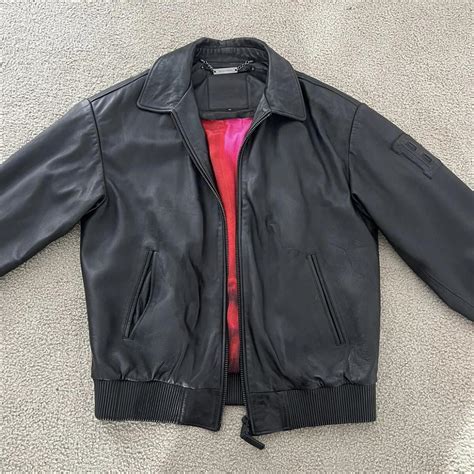 Boda Skins Leather Jacket Bodaskins Rrp £510 Depop