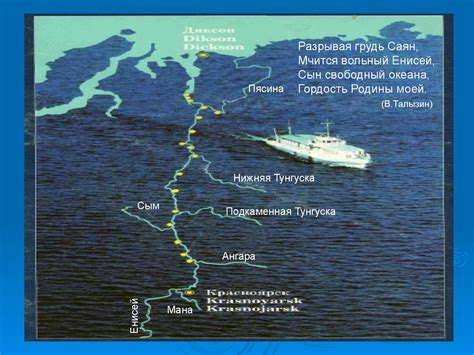Реки бассейна Енисея - online presentation