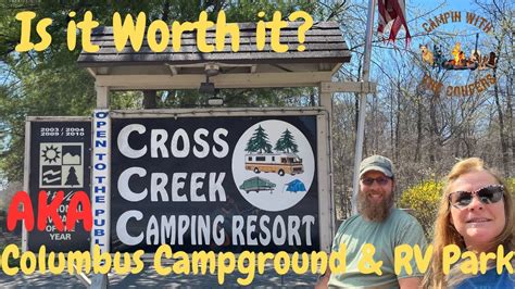 Cross Creek Camping Resort Review Columbus Campground Rv Park Rv