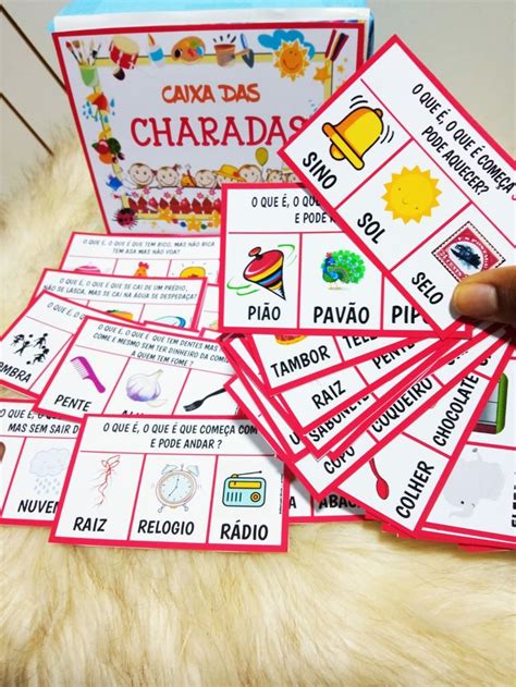 Caixa Das Charadas Charadas Brinquedos E Brincadeiras Afetividade