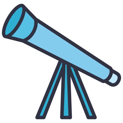 Telescope Generic Color Lineal Color Icon