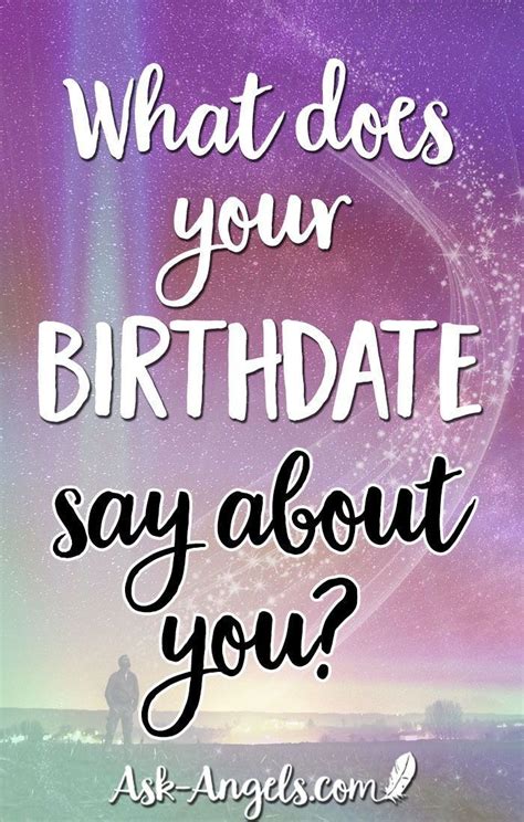 What Does Your Birthdate Really Say About You Find Out The Deeper