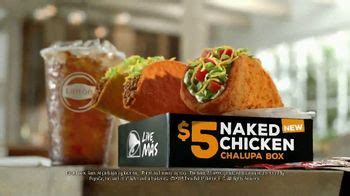 Taco Bell Naked Chicken Chalupa Box Tv Spot Breaking Tradition