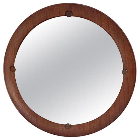 Vintage Curved Surrealist Wood Frame Mirror At 1stdibs Curved Frame