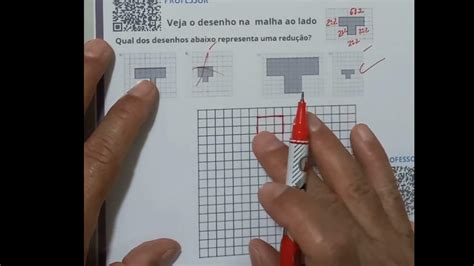 Crie Um Mosaico Na Malha Quadriculada Usando Somente Quadriláteros - Ampliação e redução de figuras na malha quadriculada. - YouTube
