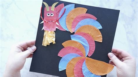 Paper Plate Dragon Twirler Craft Palletize