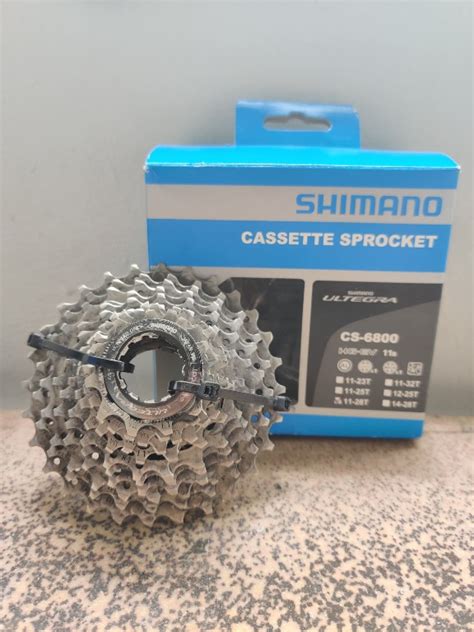 11 Speed Ultegra Shimano Cassette 11 28t 6800 Sports Equipment