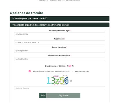 Inscripción Al Rfc De Una Persona Moral En México Contatotal