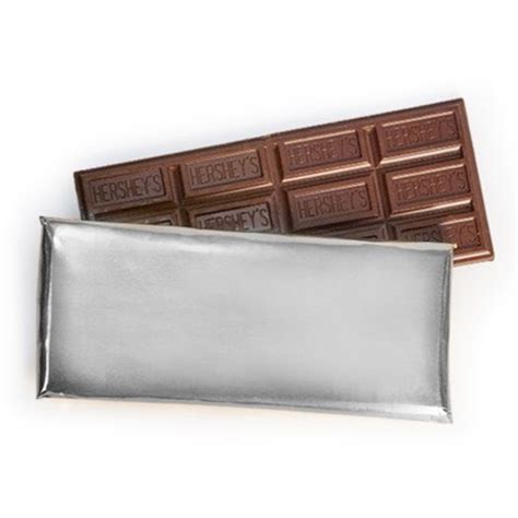 Hershey S Milk Chocolate Silver Foil Wrapped Bar Chocolate Bar