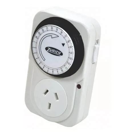 Timer Mecanico Zurich Programable Enchufable