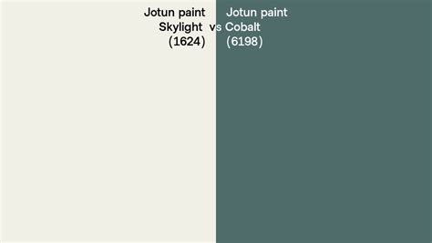 Jotun Paint Skylight Vs Cobalt Side By Side Comparison