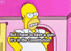 The Simpsons Homer GIF - TheSimpsons Homer Gun - Discover & Share GIFs