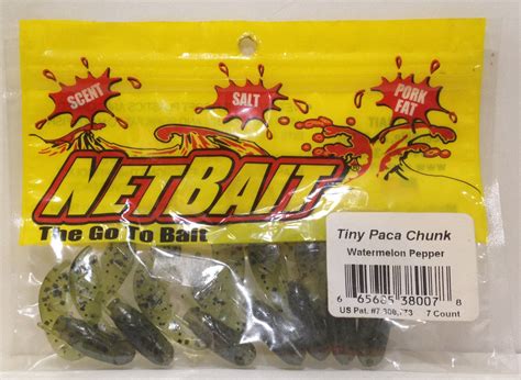 Netbait Tiny Paca Chunk Choose Color Discontinued Colors Available