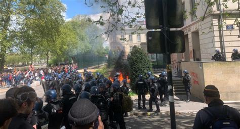 Er Mai Nantes Des Arr T S Pris Pour Viter Des D Bordements