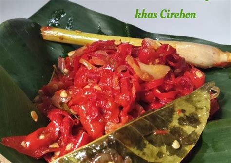 Resep Sambal Jamblang Khas Cirebon Oleh Ati Dewanthi Cookpad