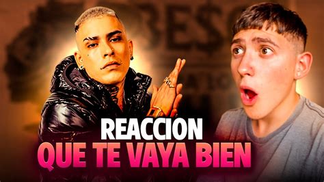 CALLEJERO FINO QUE TE VAYA BIEN REACCION Amico YouTube