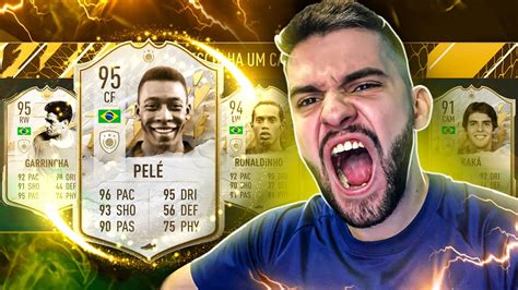 O MELHOR FUT DRAFT DO FIFA 22 PELÉ 95 MAIS UMA VEZ REI DO DRAFT