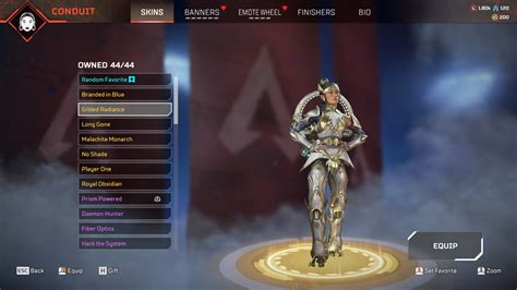 Every Conduit Skin In Apex Legends Legendary And Battle Pass Esports Gg