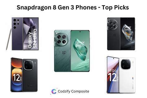 Snapdragon 8 Gen 3 Phones - Top Picks and Features in 2024