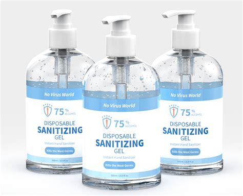 Hand Sanitizer With Alcohol For Quick Cleaning Of Hand