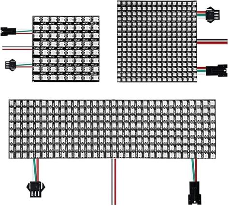 Topxcdz Ws B Rgb Led Digital Flexible Panel De Luz Ws X X