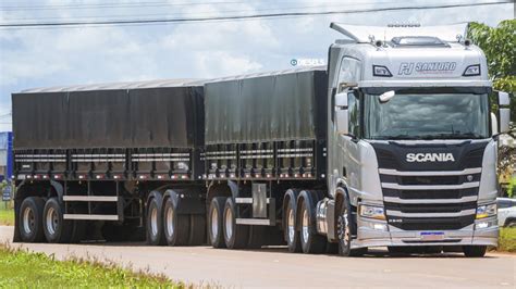 Scania R Muito Top No Rodotrem Fjsantoro Youtube